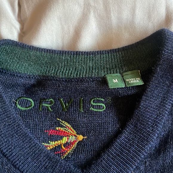 Orvis 100% Merino Wool Body Sweater - Picture 2 of 3